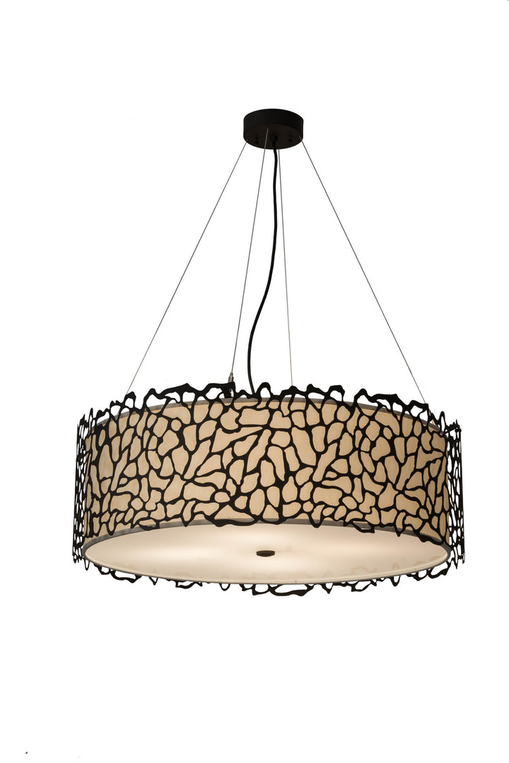 Meyda Tiffany Parmecia 177232 Chandelier Light - Oil Rubbed Bronze
