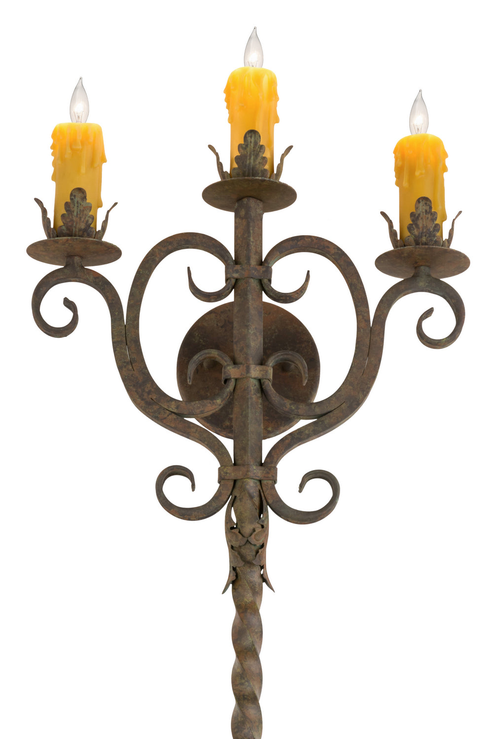 Meyda Tiffany Palmira 177813 Wall Light - Organic Rust