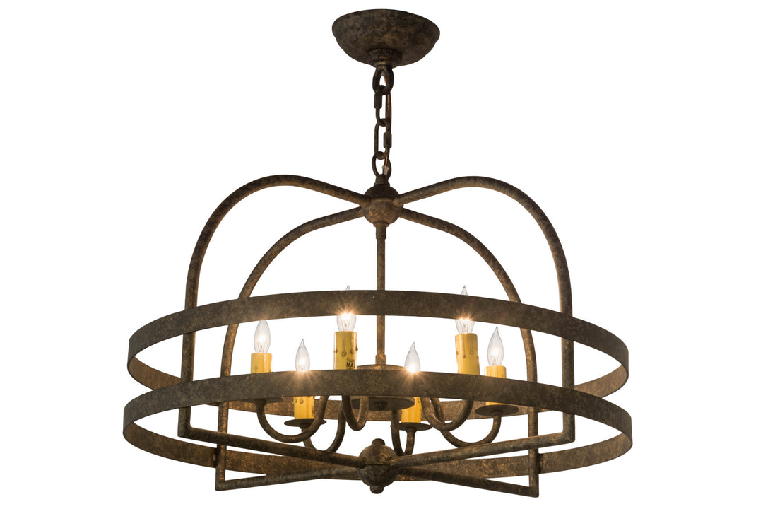 Meyda Tiffany Aldari 178587 Chandelier Light - Rust