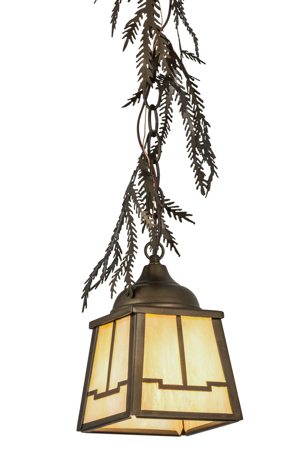 Meyda Tiffany Pine Branch 179219 Pendant Light - Antique Copper