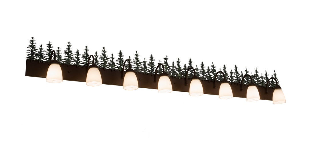 Meyda Tiffany Tall Pines 179338 Bath Vanity Light 82 in. wide - Cafe-Noir