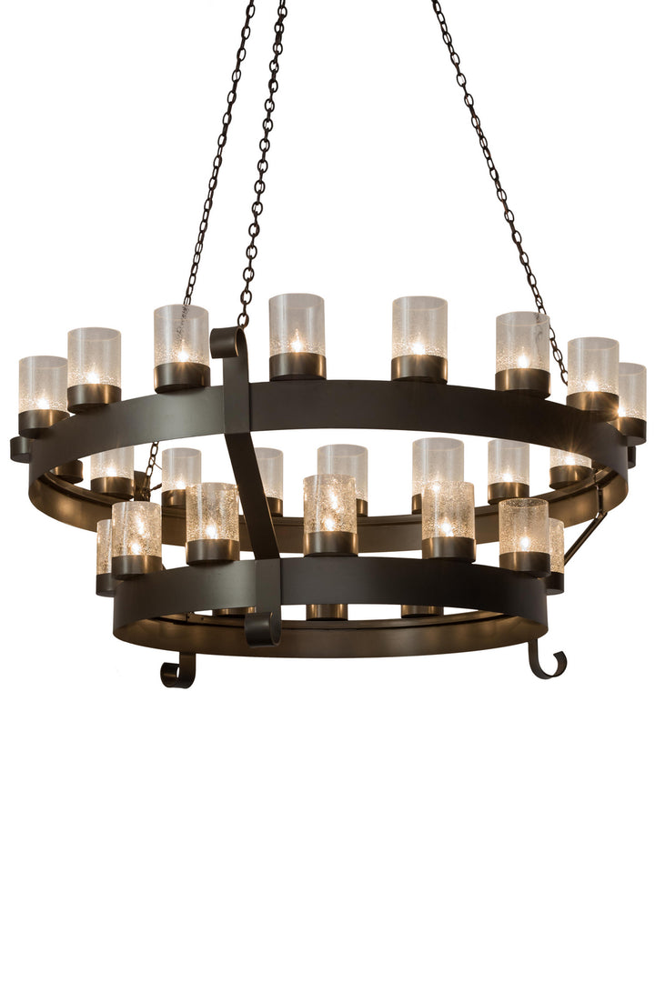 Meyda Tiffany Barnstable 179362 Chandelier Light - Timeless Bronze,Crystal