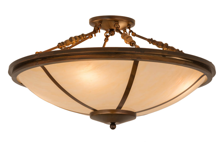 Meyda Tiffany Commerce 179573 Ceiling Light - Vintage Copper