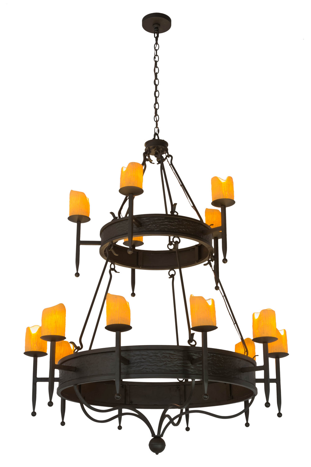 Meyda Tiffany Marta 179668 Chandelier Light - Oil Rubbed Bronze