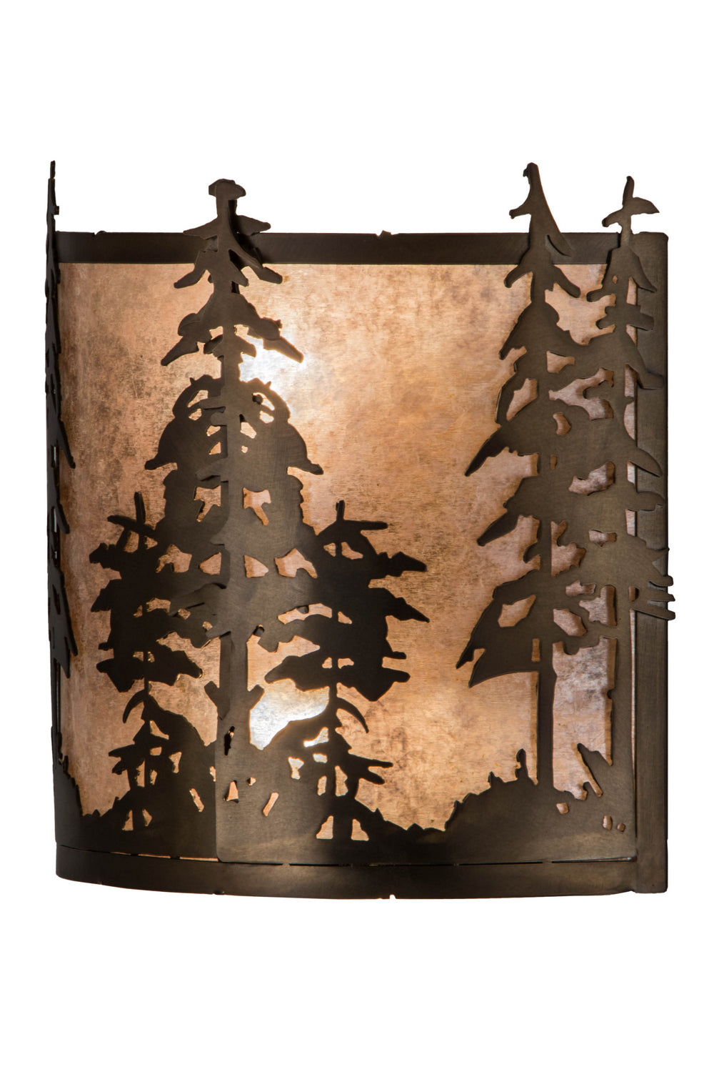 Meyda Tiffany Tall Pines 179749 Wall Light - Antique Copper