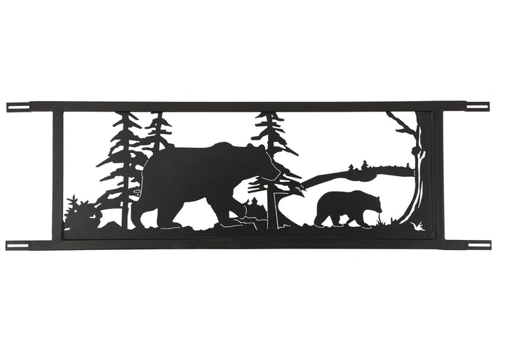 Meyda Tiffany Lighting 179786 Neversink Bridge Decor Mirror Black