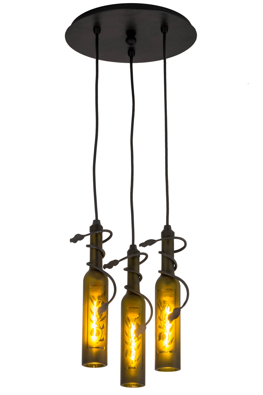 Meyda Tiffany Tuscan Vineyard 180049 Pendant Light - French Bronzed