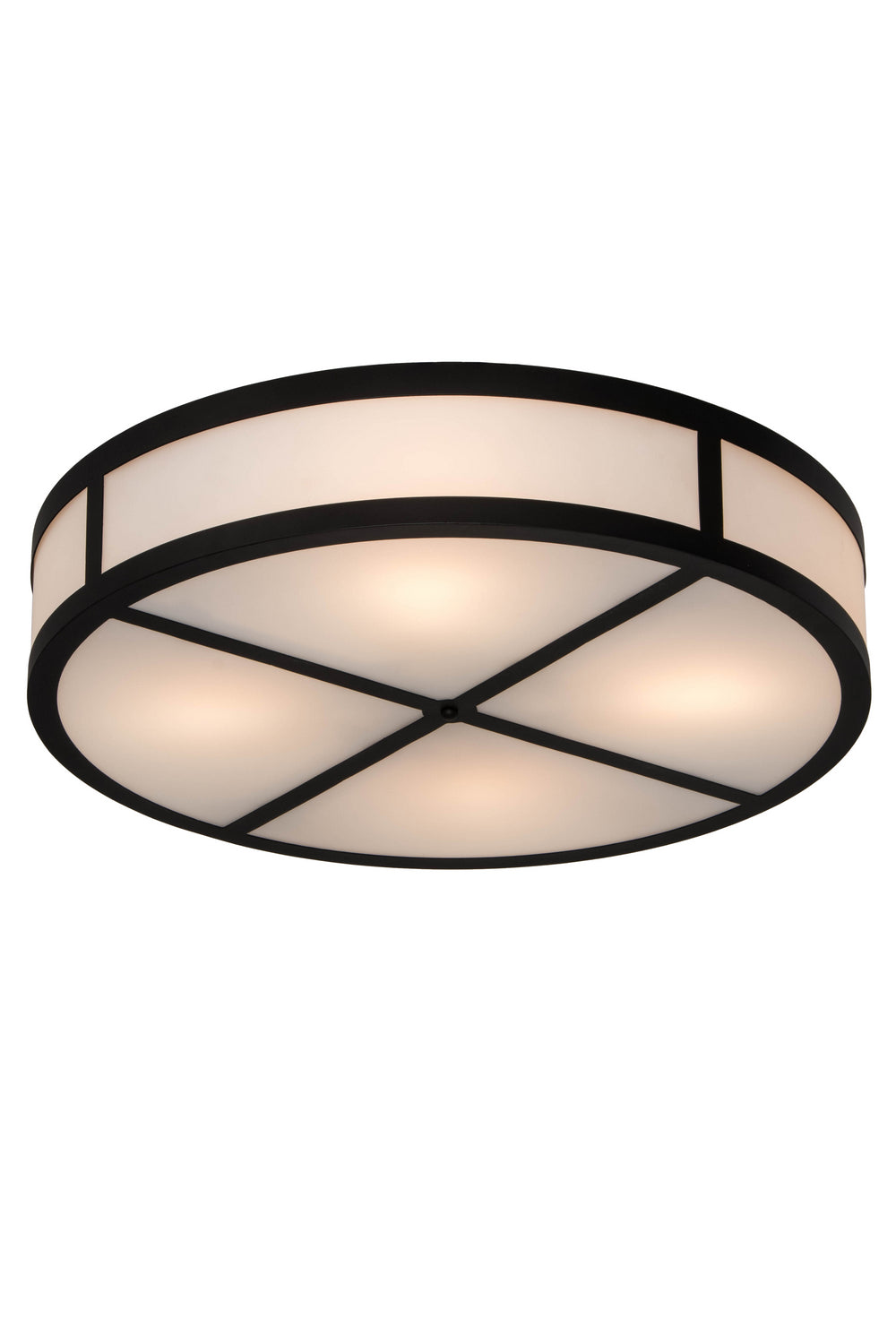 Meyda Tiffany Smythe Craftsman 180507 Ceiling Light - Nickel