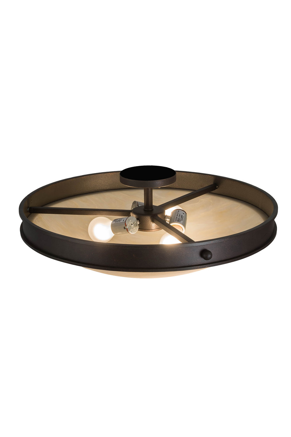 Meyda Tiffany Dionne 180743 Ceiling Light - Copper,Mahogany Bronze