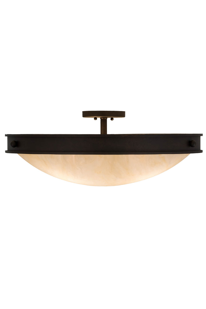 Meyda Tiffany Dionne 180743 Ceiling Light - Copper,Mahogany Bronze