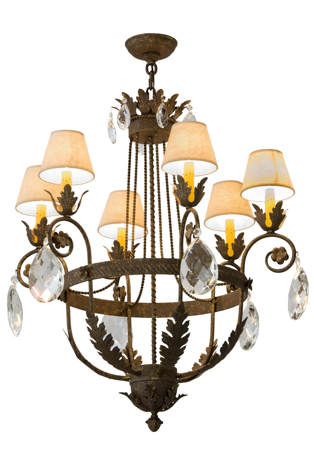 Meyda Tiffany Antonia 180943 Chandelier Light - Crystal
