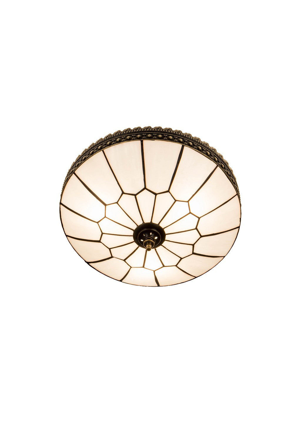 Meyda Tiffany Vincent 181233 Ceiling Light - Craftsman Brown