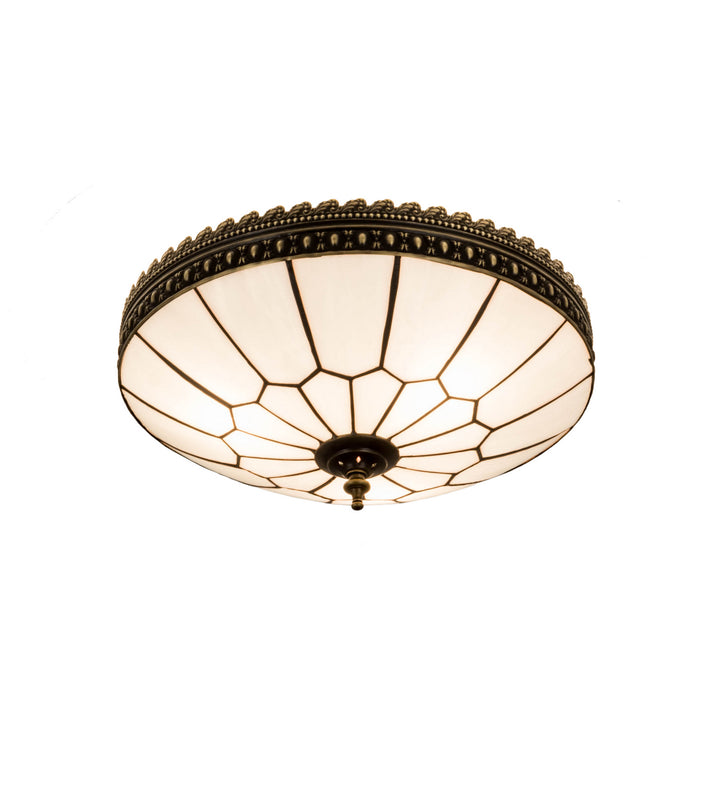 Meyda Tiffany Vincent 181233 Ceiling Light - Craftsman Brown
