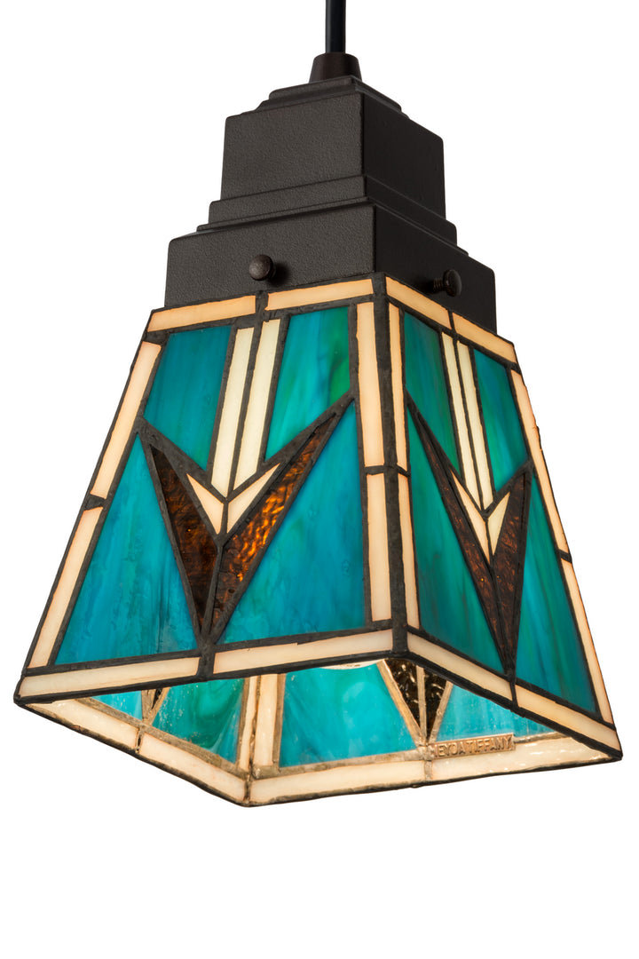 Meyda Tiffany Valencia 181346 Pendant Light - Ebna Amber Beige