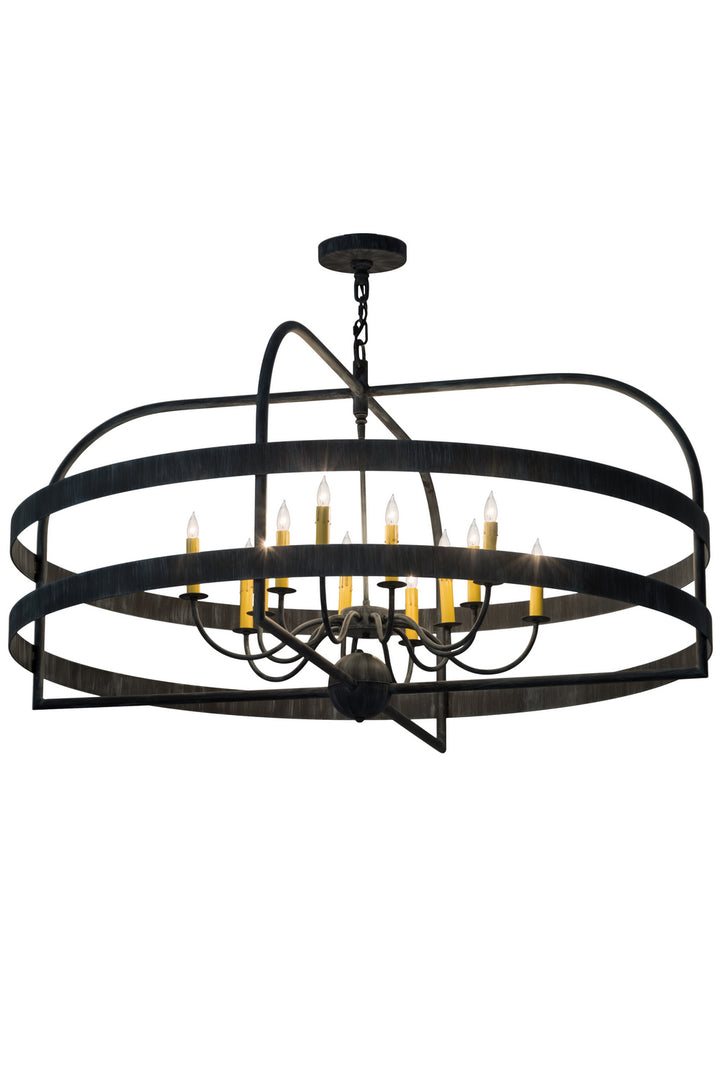 Meyda Tiffany Aldari 181457 Chandelier Light - Antique Copper