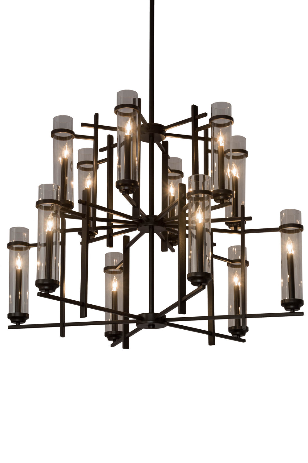 Meyda Tiffany Landon 181625 Chandelier Light - Craftsman Brown