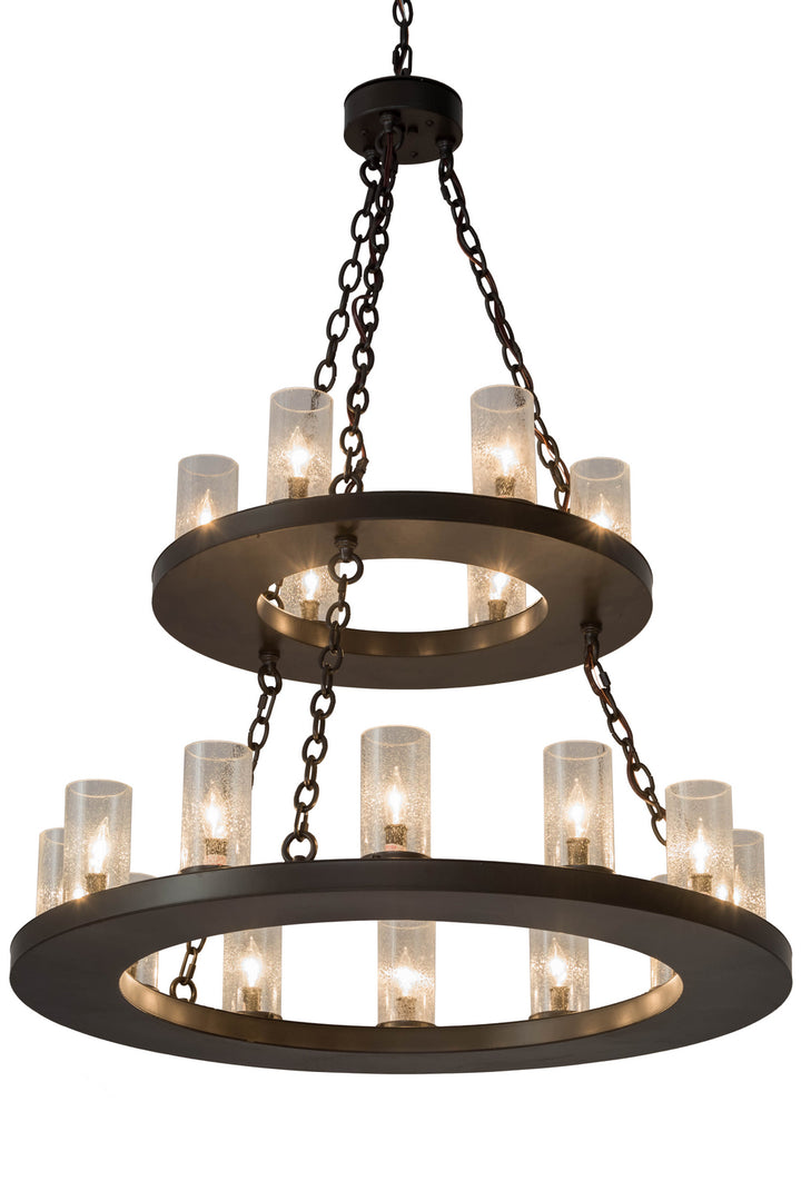 Meyda Tiffany Loxley 182367 Chandelier Light - Timeless Bronze