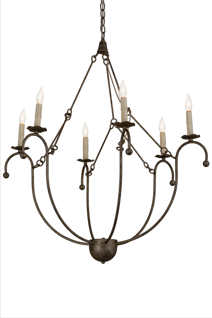 Meyda Tiffany Vienna 182548 Chandelier Light - Copper Vein