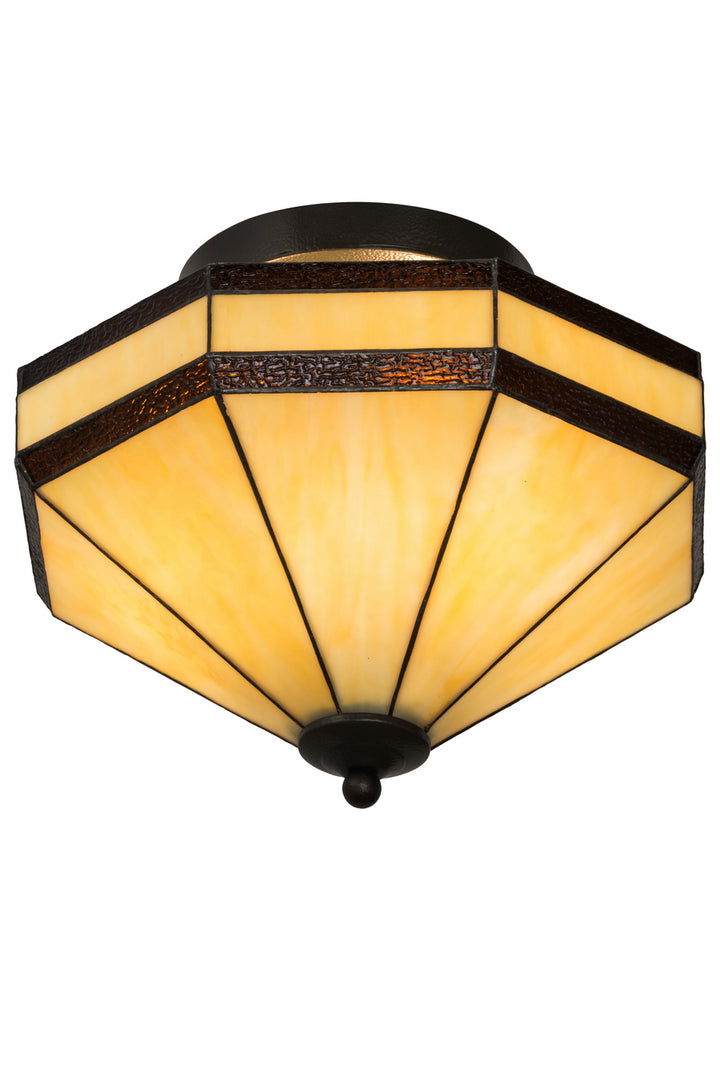 Meyda Tiffany Topridge 182677 Ceiling Light - Timeless Bronze