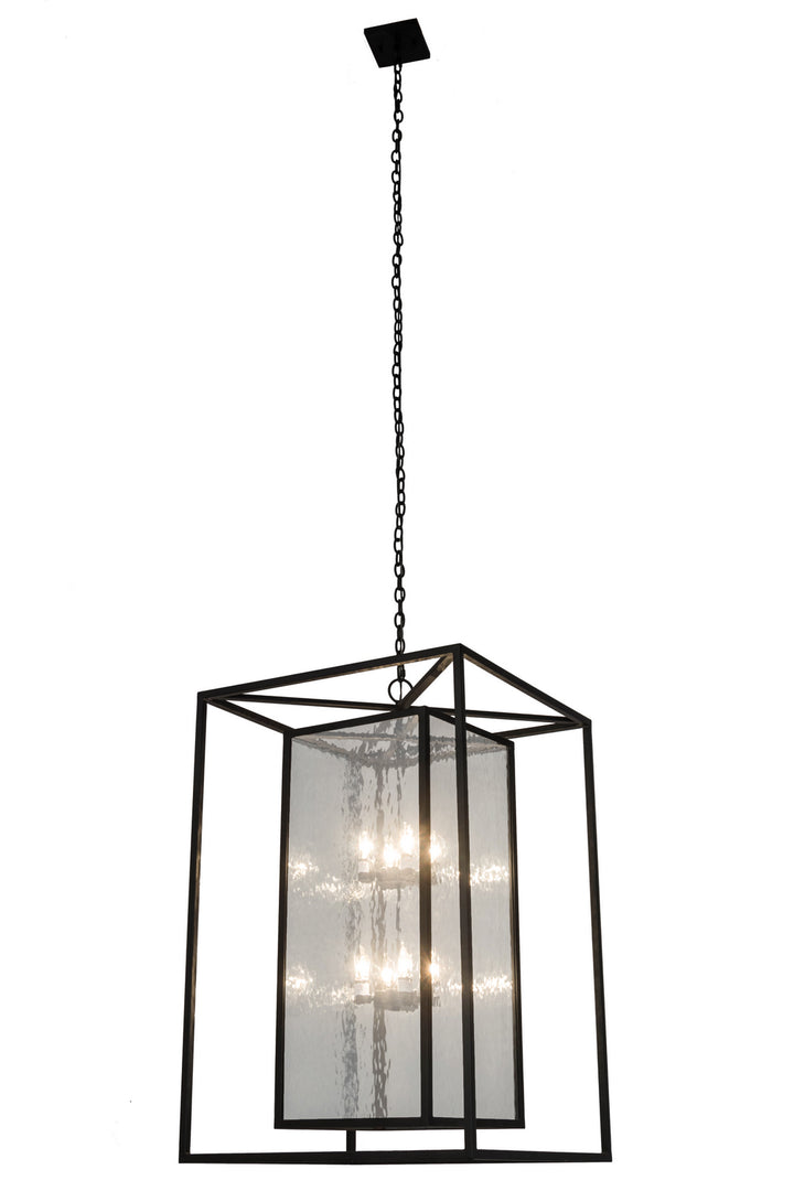 Meyda Tiffany Kitzi Box 182988 Pendant Light - Oil Rubbed Bronze