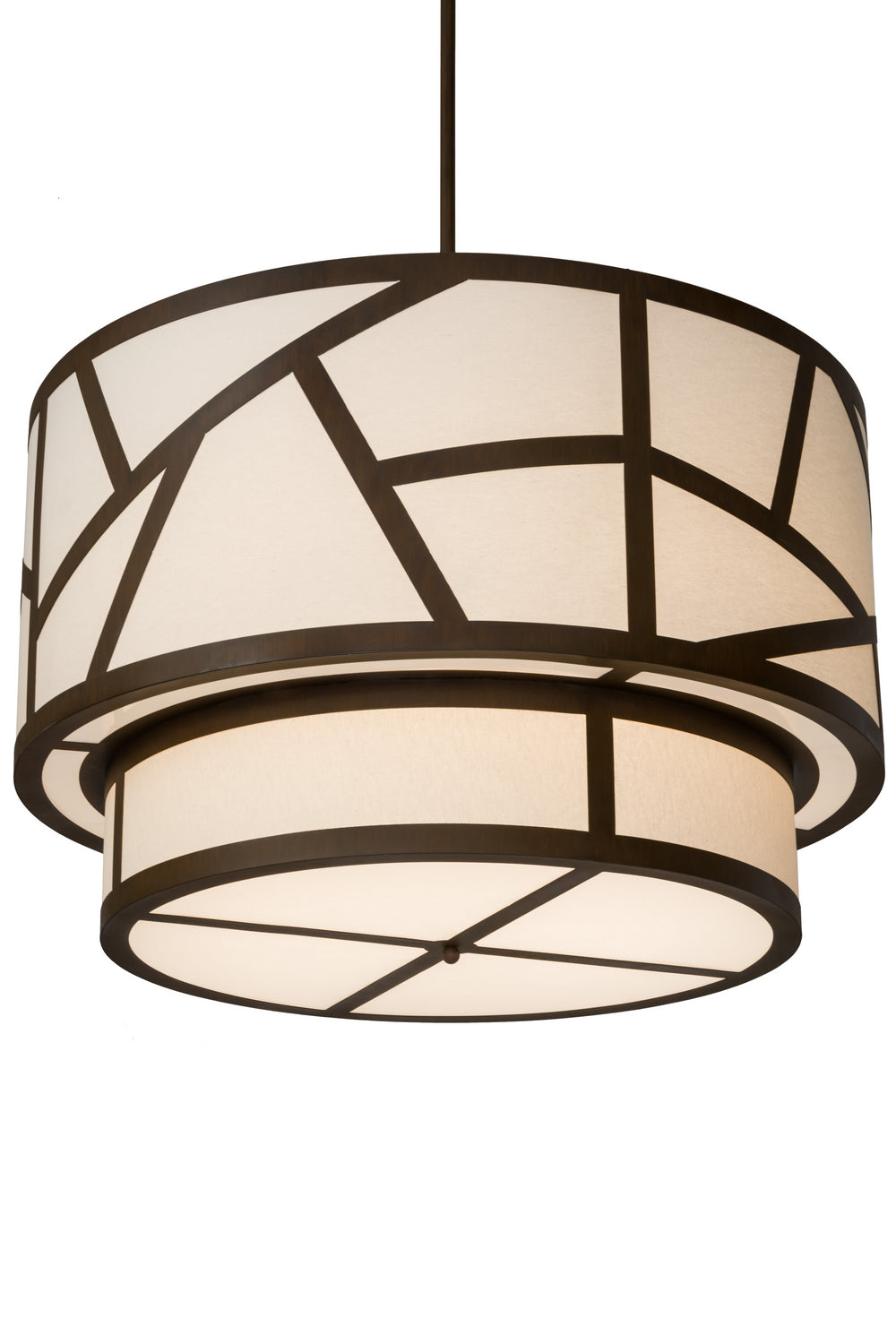 Meyda Tiffany Cilindro 182994 Chandelier Light - Oil Rubbed Bronze