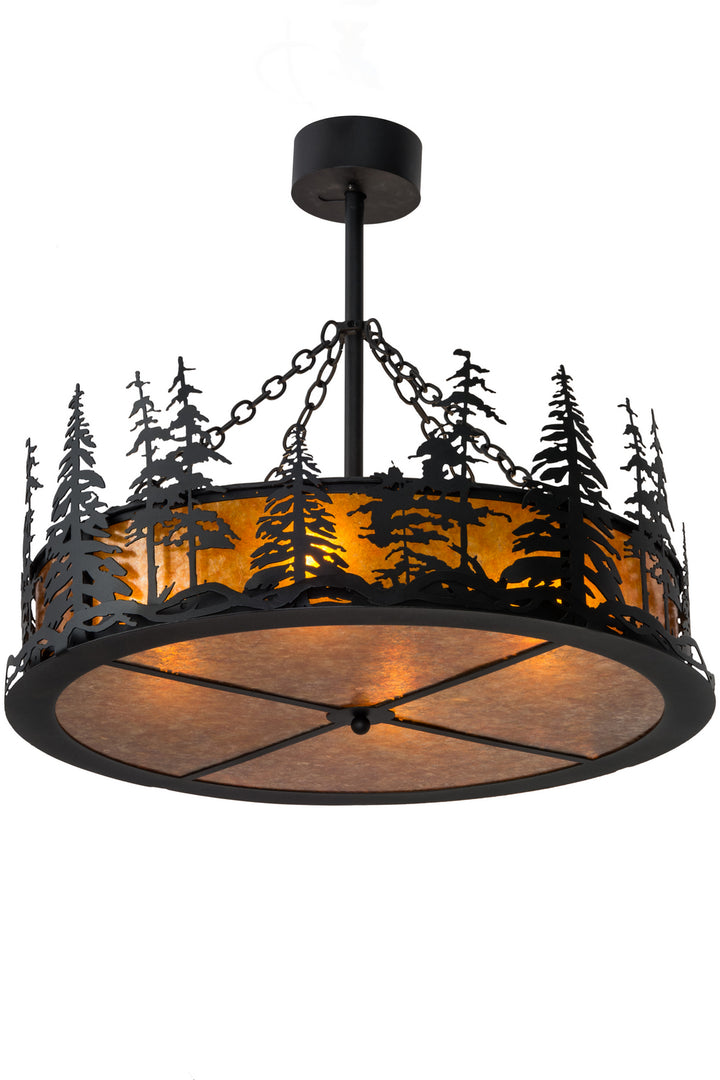 Meyda Tiffany Tall Pines 183244 Pendant Light - Antique