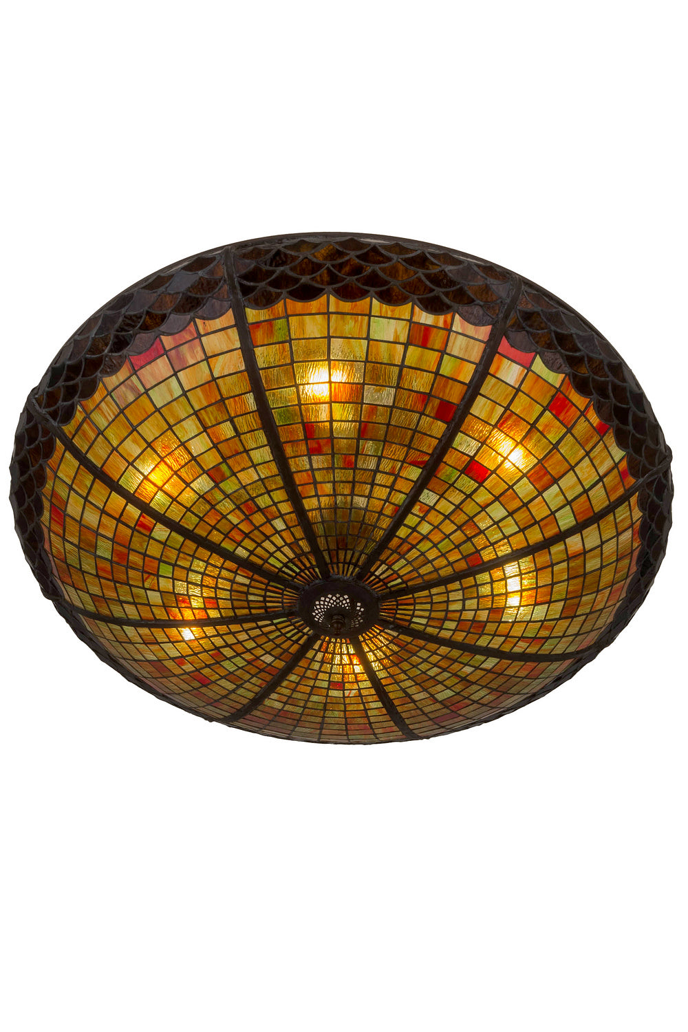 Meyda Tiffany Acorn 183250 Ceiling Light - Antique Copper