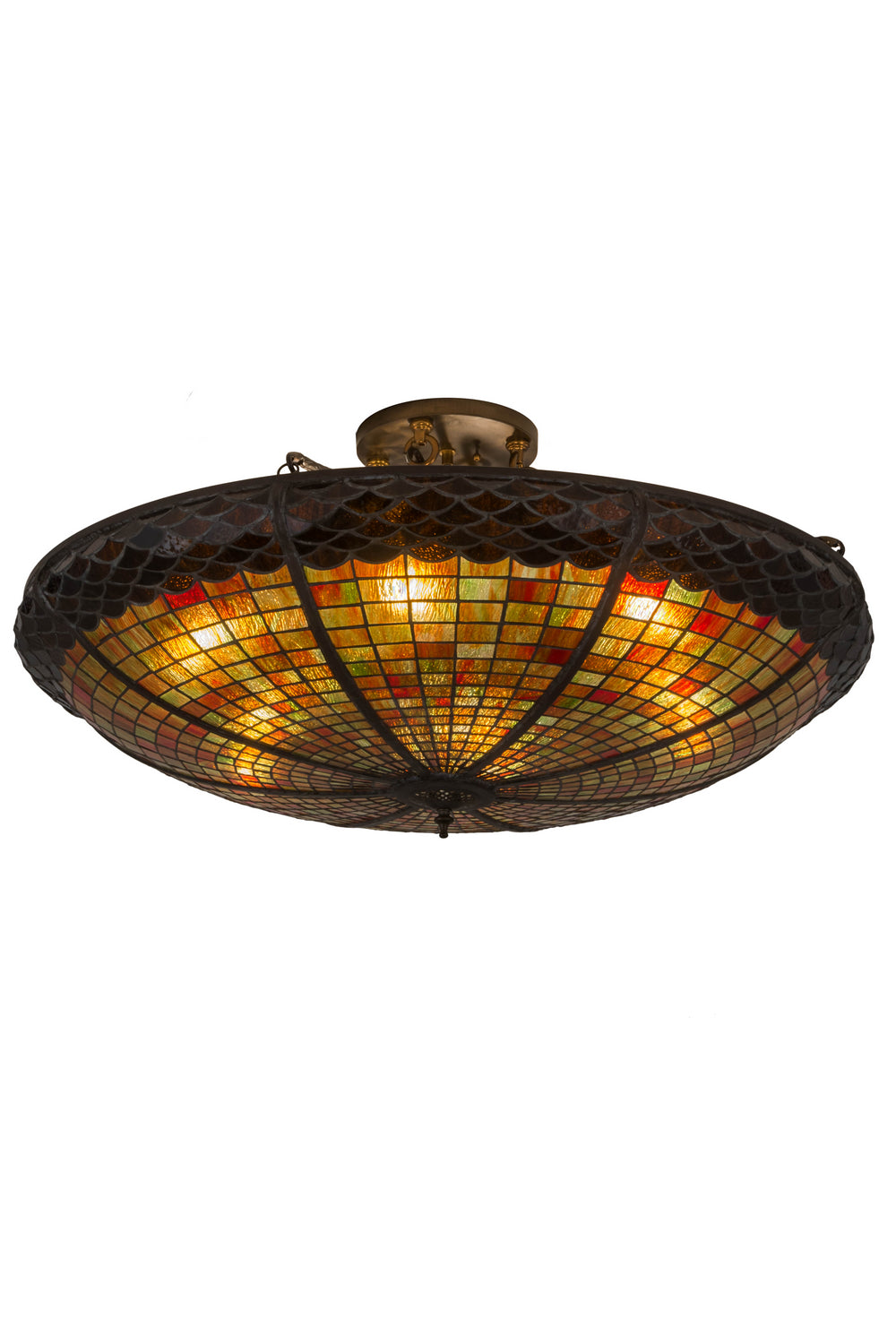 Meyda Tiffany Acorn 183250 Ceiling Light - Antique Copper