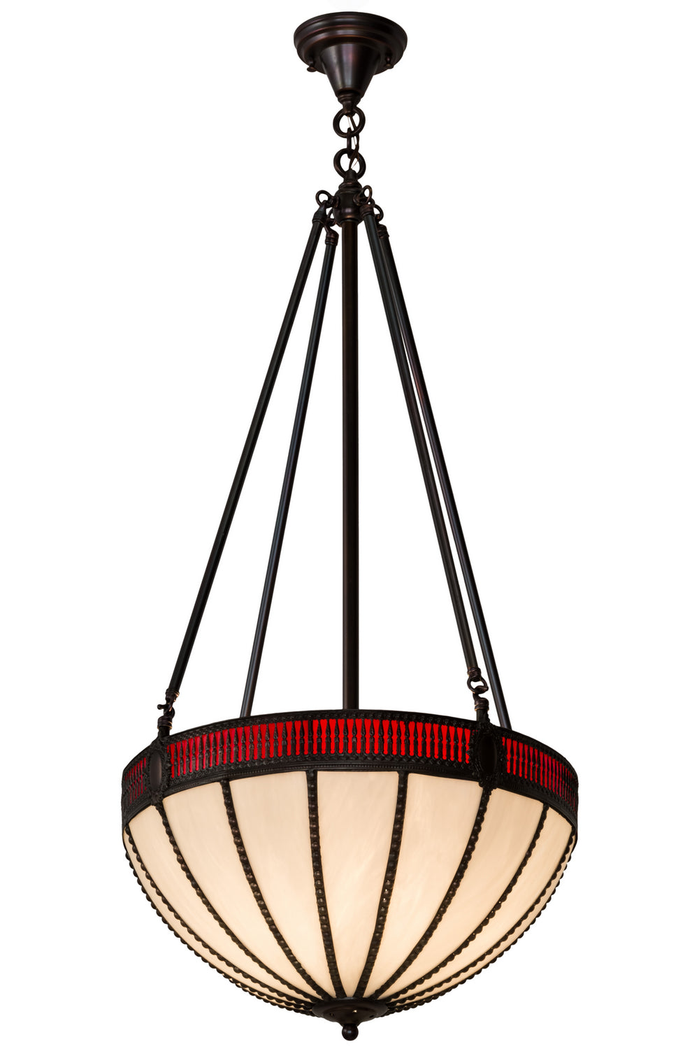 Meyda Tiffany Gothic 183269 Pendant Light - Antique Brass