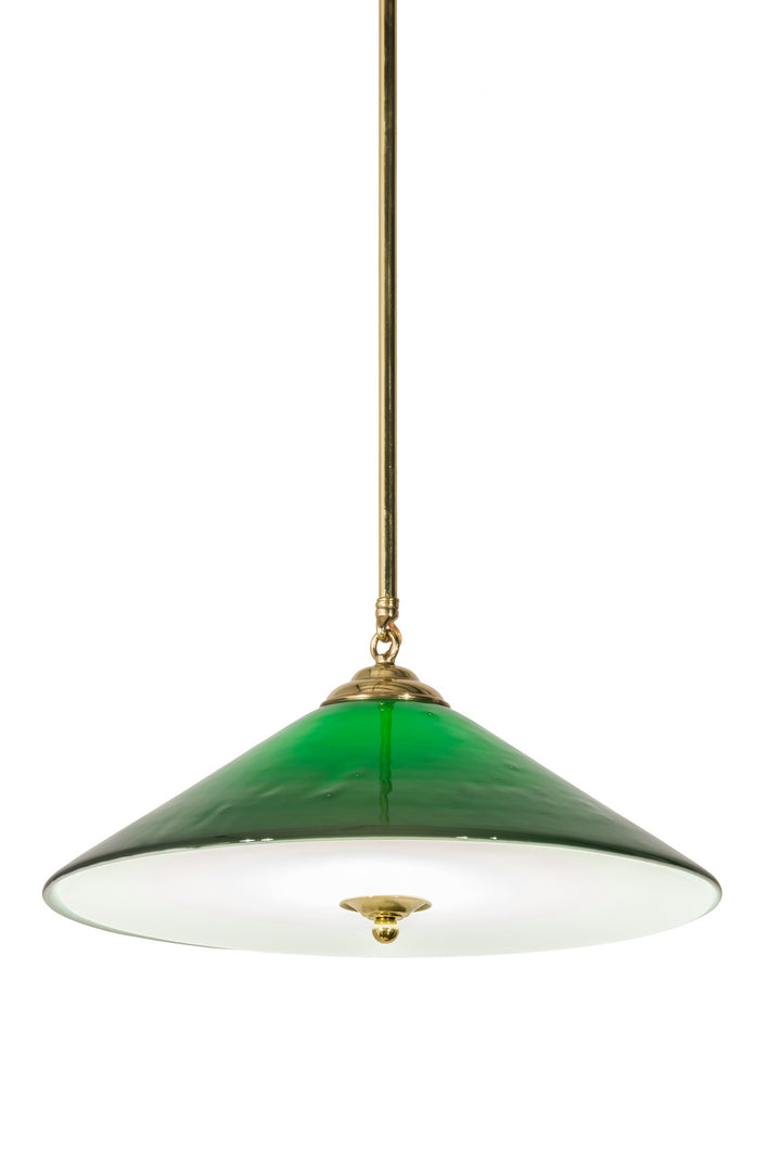Meyda Tiffany Bailey Banker'S 183553 Pendant Light - Polished Brass