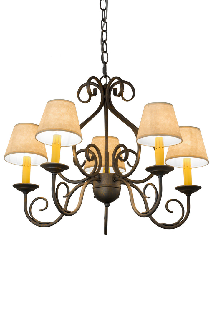 Meyda Tiffany Jenna 183696 Chandelier Light - French Bronzed