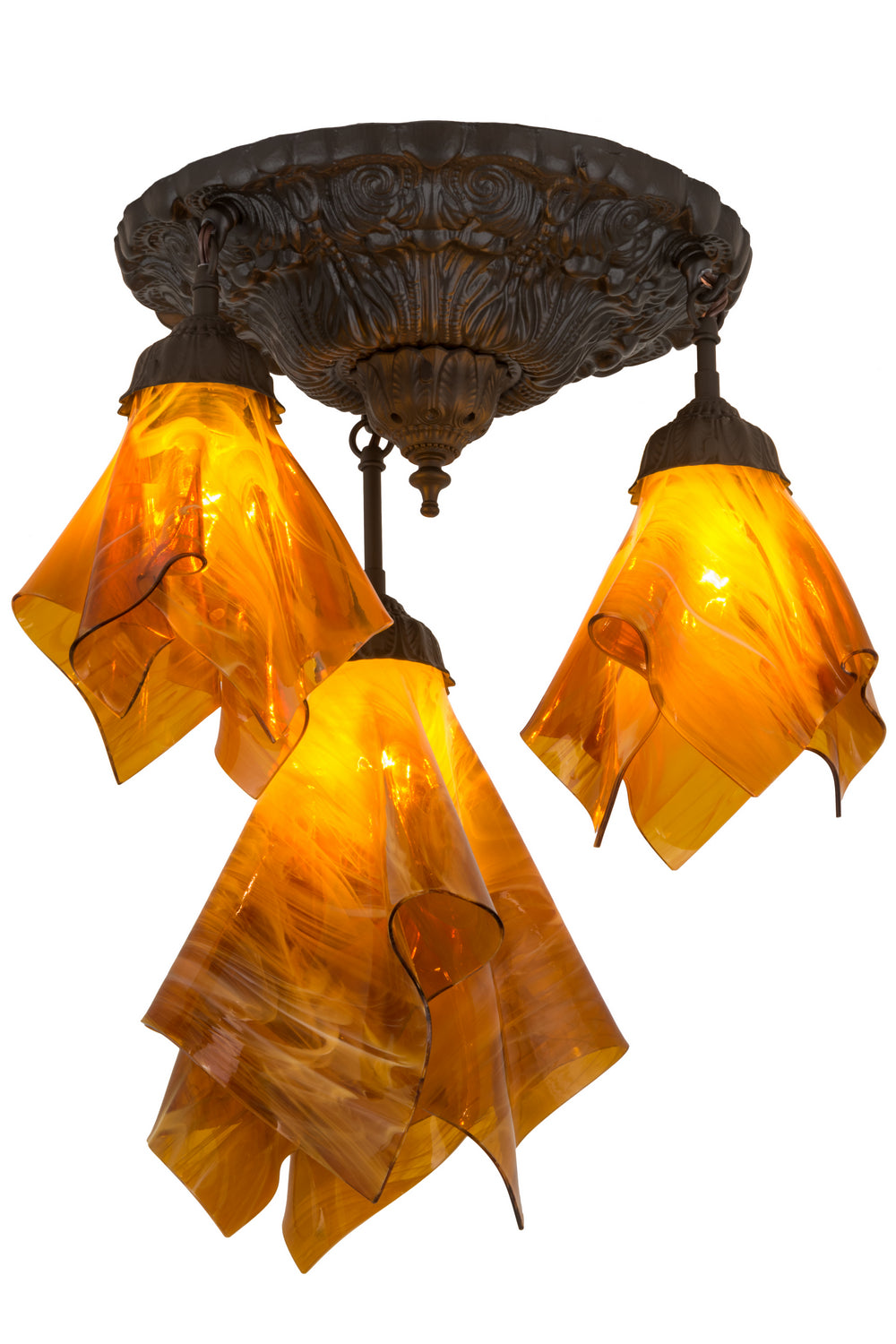 Meyda Tiffany Taste Of Honey 183930 Pendant Light - Oil Rubbed Bronze