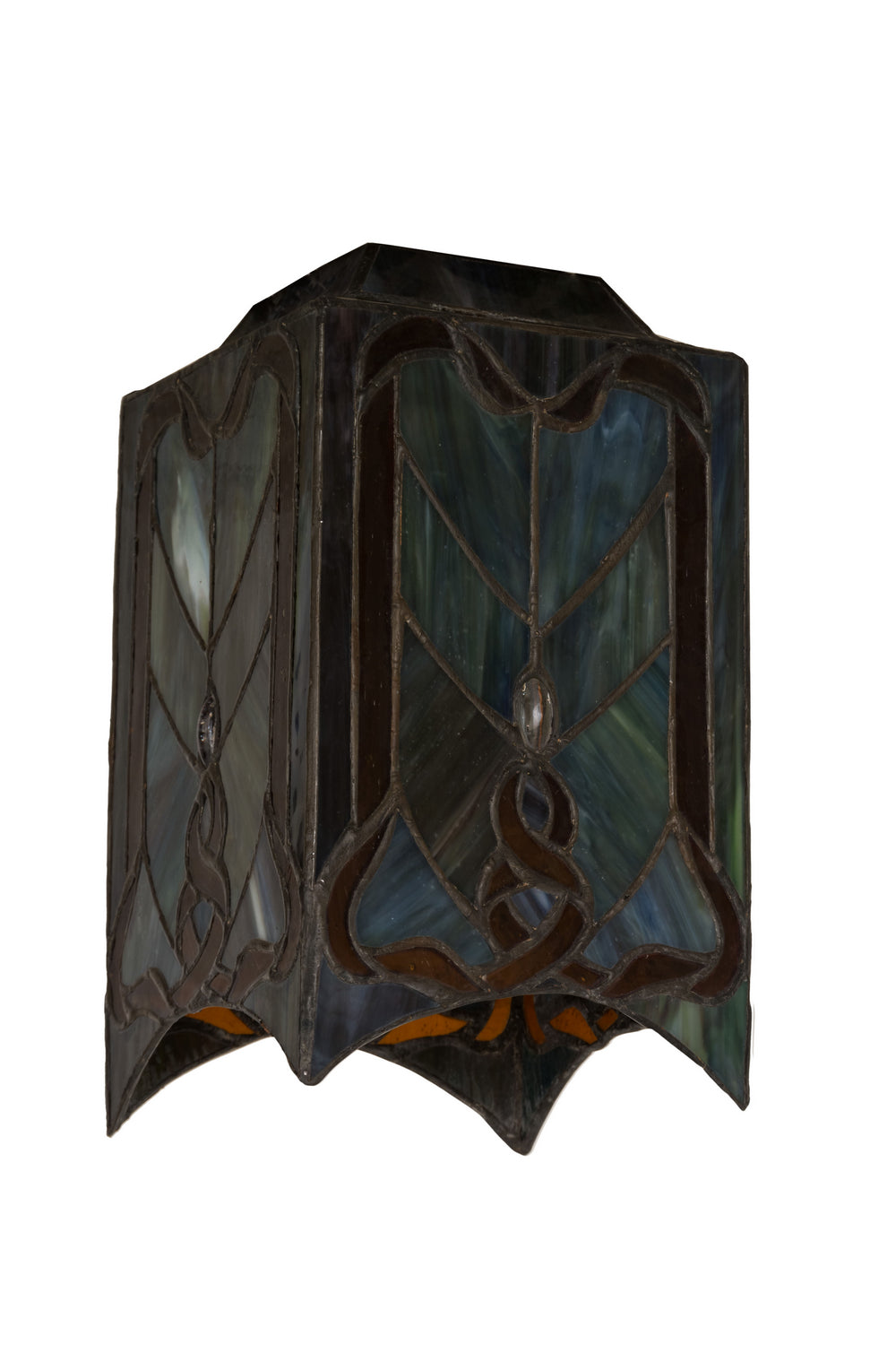 Meyda Tiffany Lighting 27845 Cottage Mission Shade Lamp Shade Bronze / Dark