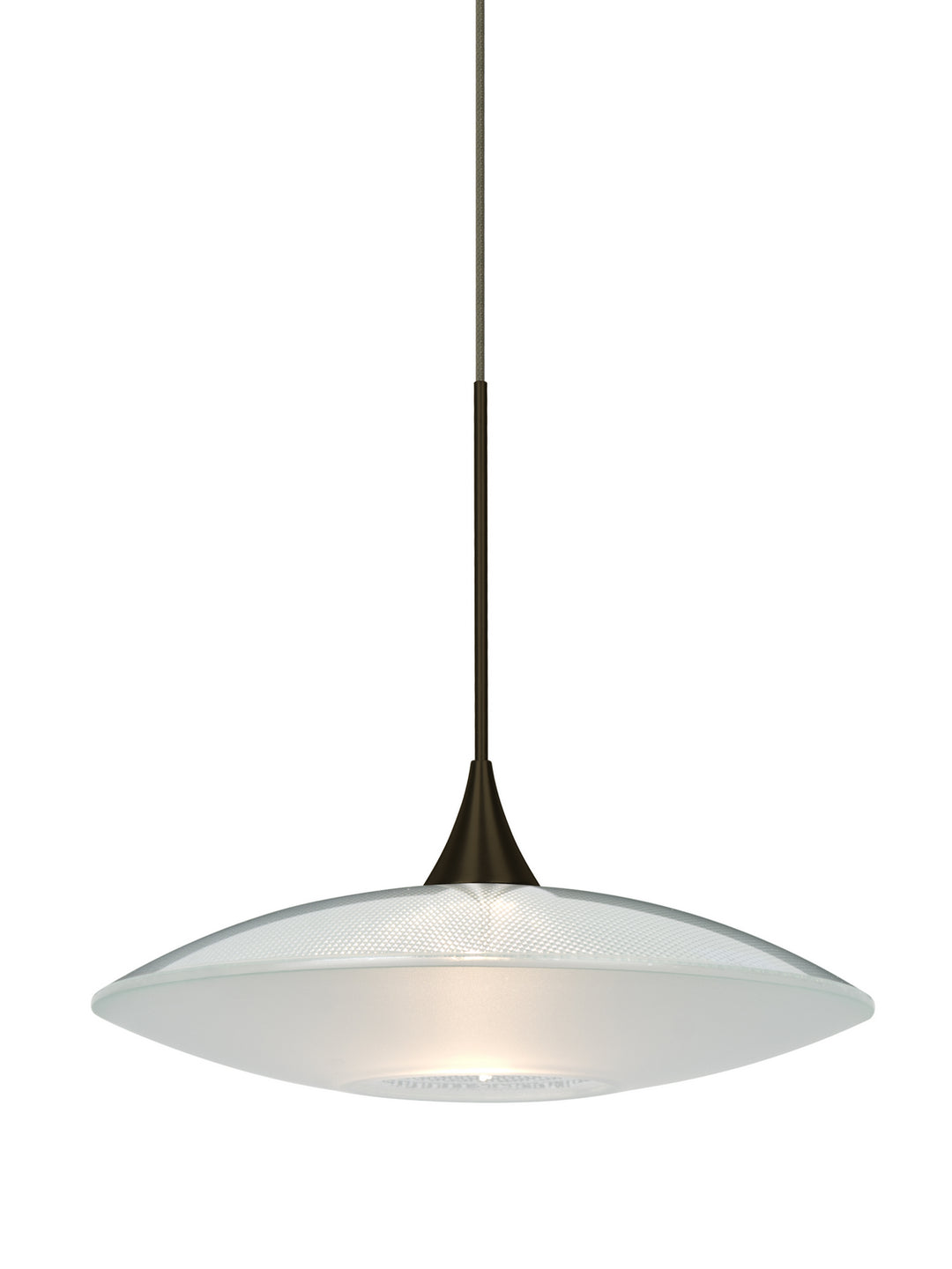 Besa Lighting 1XT-6294CL-BR Modern Spazio Track Light Bronze