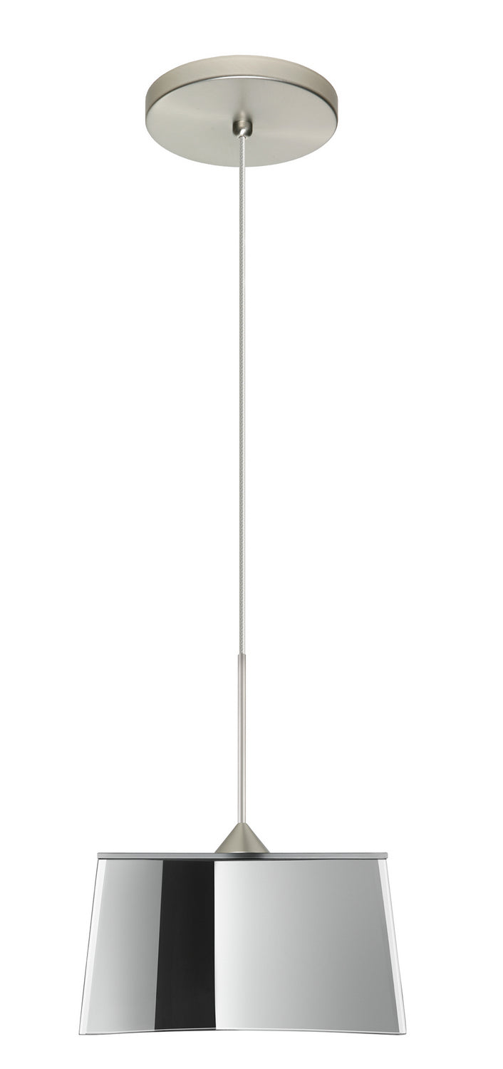 Besa Groove 1XT-6773MR-SN Pendant Light - Satin Nickel