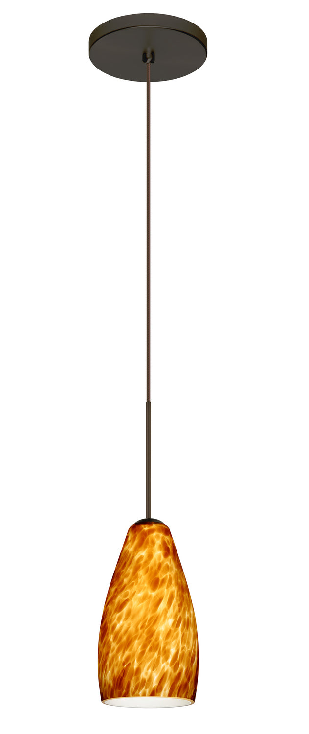Besa Karli 1XT-719818-BR Pendant Light - Bronze