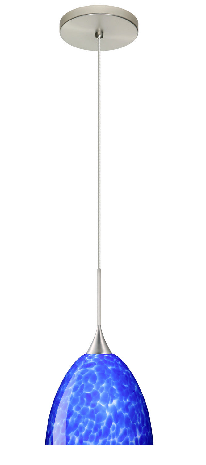 Besa Sasha 1XT-757086-SN Pendant Light - Satin Nickel