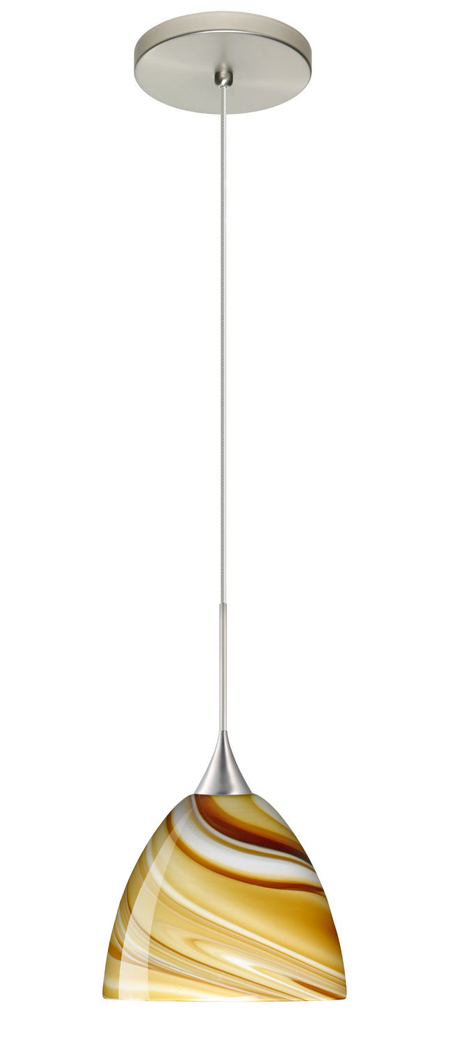 Besa Sasha 1XT-7570HN-LED-SN Pendant Light - Satin Nickel