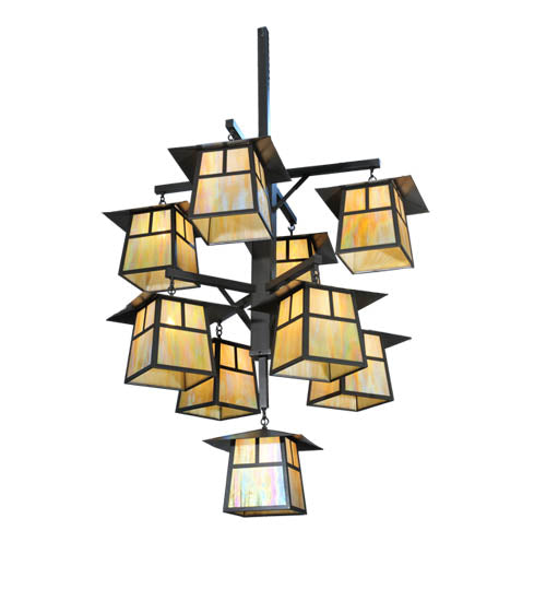 Meyda Tiffany Stillwater 77897 Chandelier Light - Timeless Bronze