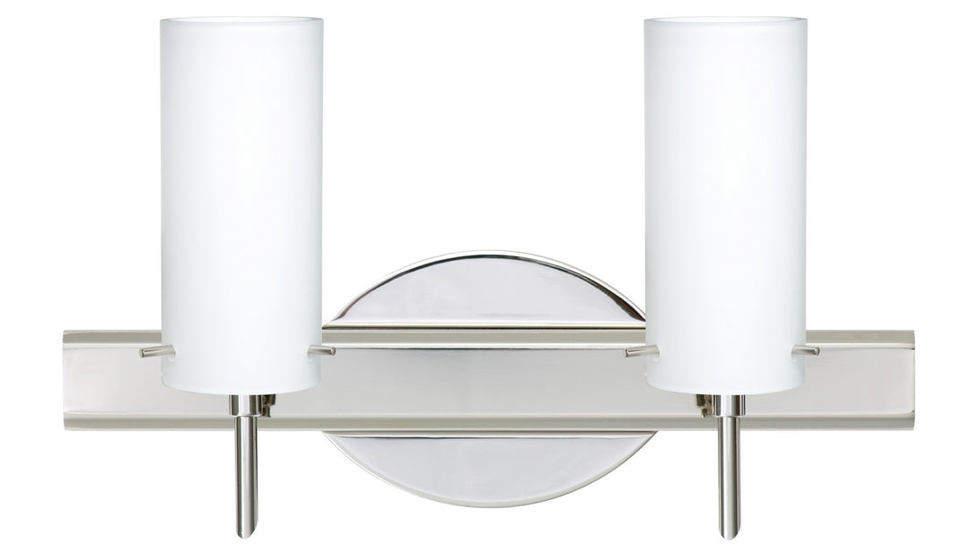 Besa Copa 2SW-440307-CR Bath Vanity Light 15 in. wide - Chrome