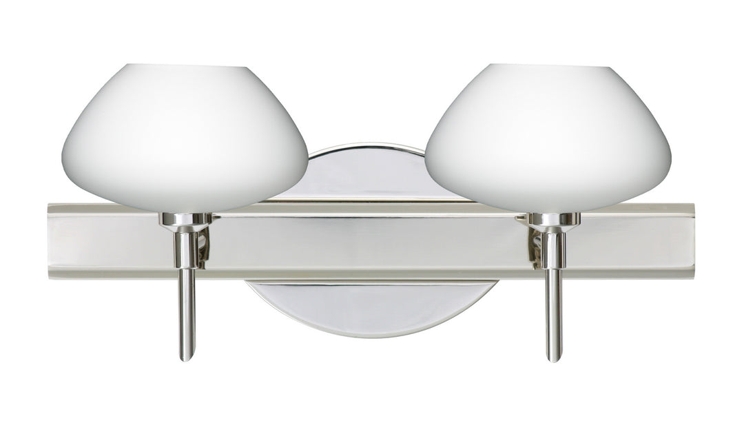 Besa Peri 2SW-541007-CR Bath Vanity Light 15 in. wide - Chrome