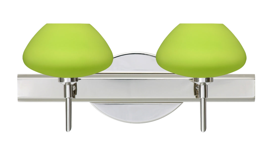 Besa Peri 2SW-541035-CR Bath Vanity Light 15 in. wide - Chrome