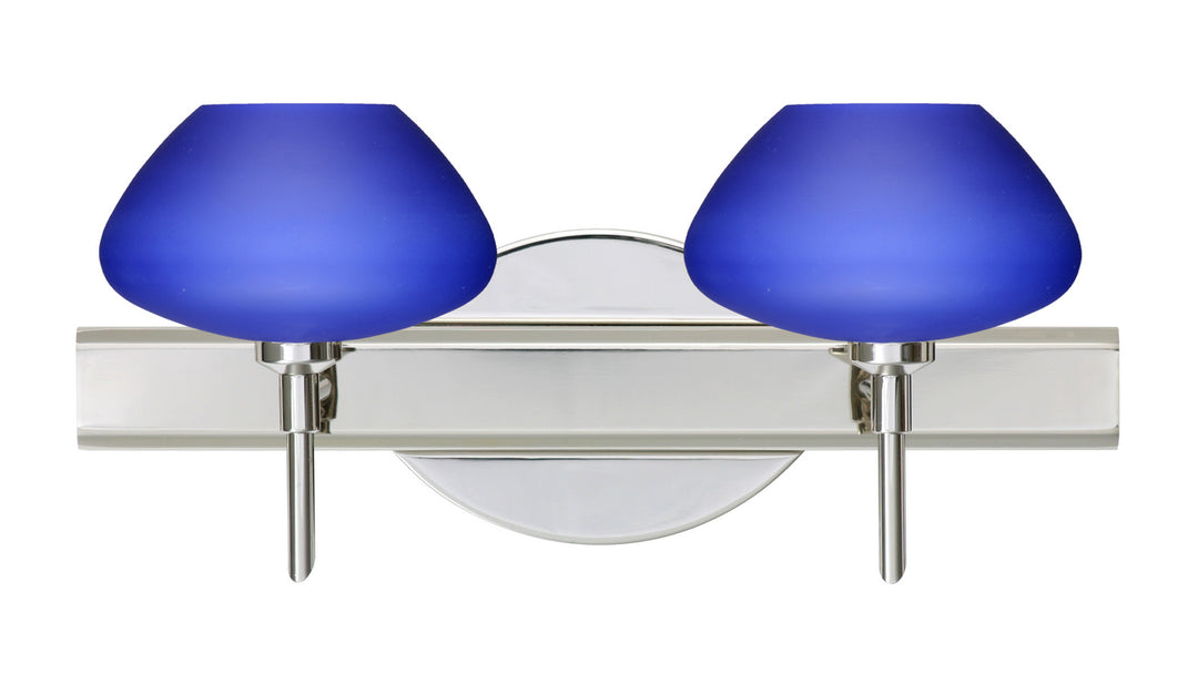 Besa Peri 2SW-541087-CR Bath Vanity Light 15 in. wide - Chrome