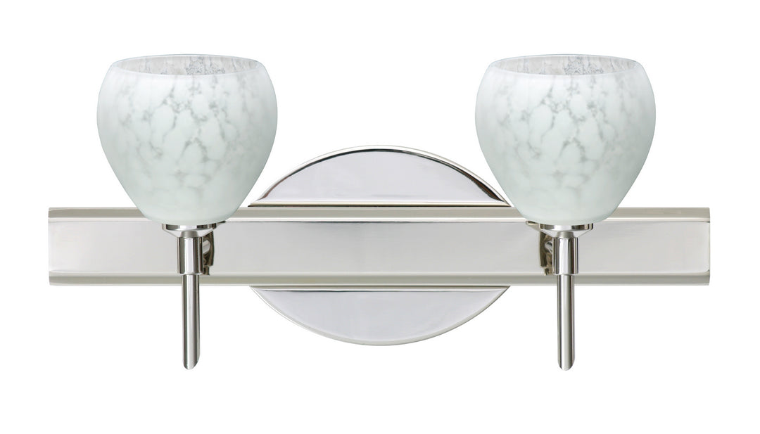 Besa Tay Tay 2SW-560519-CR Bath Vanity Light 15 in. wide - Chrome