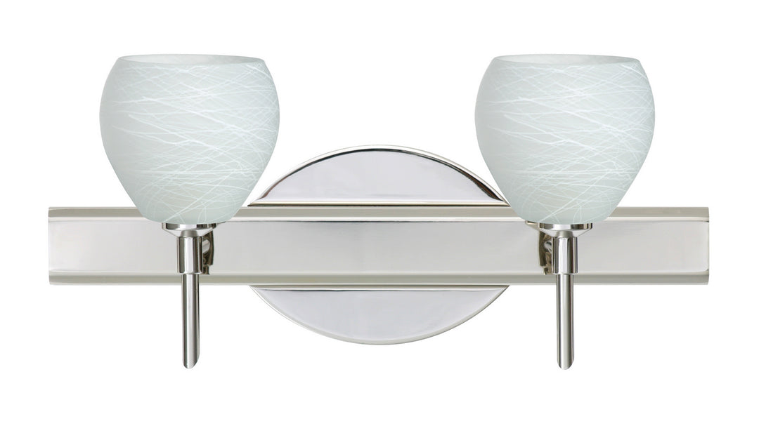 Besa Tay Tay 2SW-560560-CR Bath Vanity Light 15 in. wide - Chrome