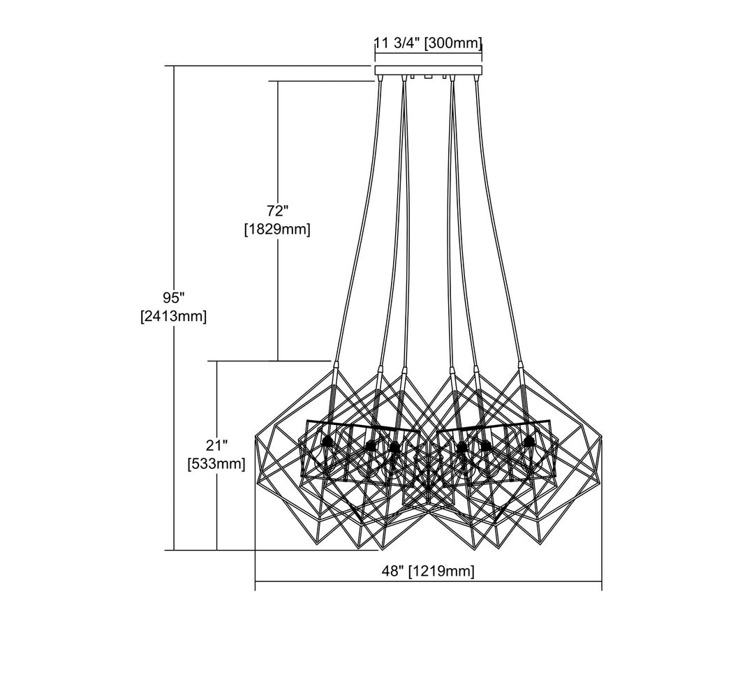 Elk Connexions 1141-032 Pendant Light - Gold Leaf