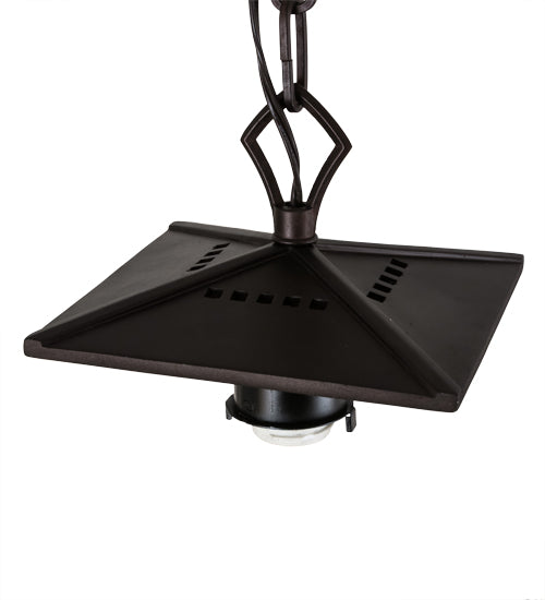 Meyda Tiffany Lighting 77969  Two Light Island Pendant Hardware Utility Light Bronze / Dark