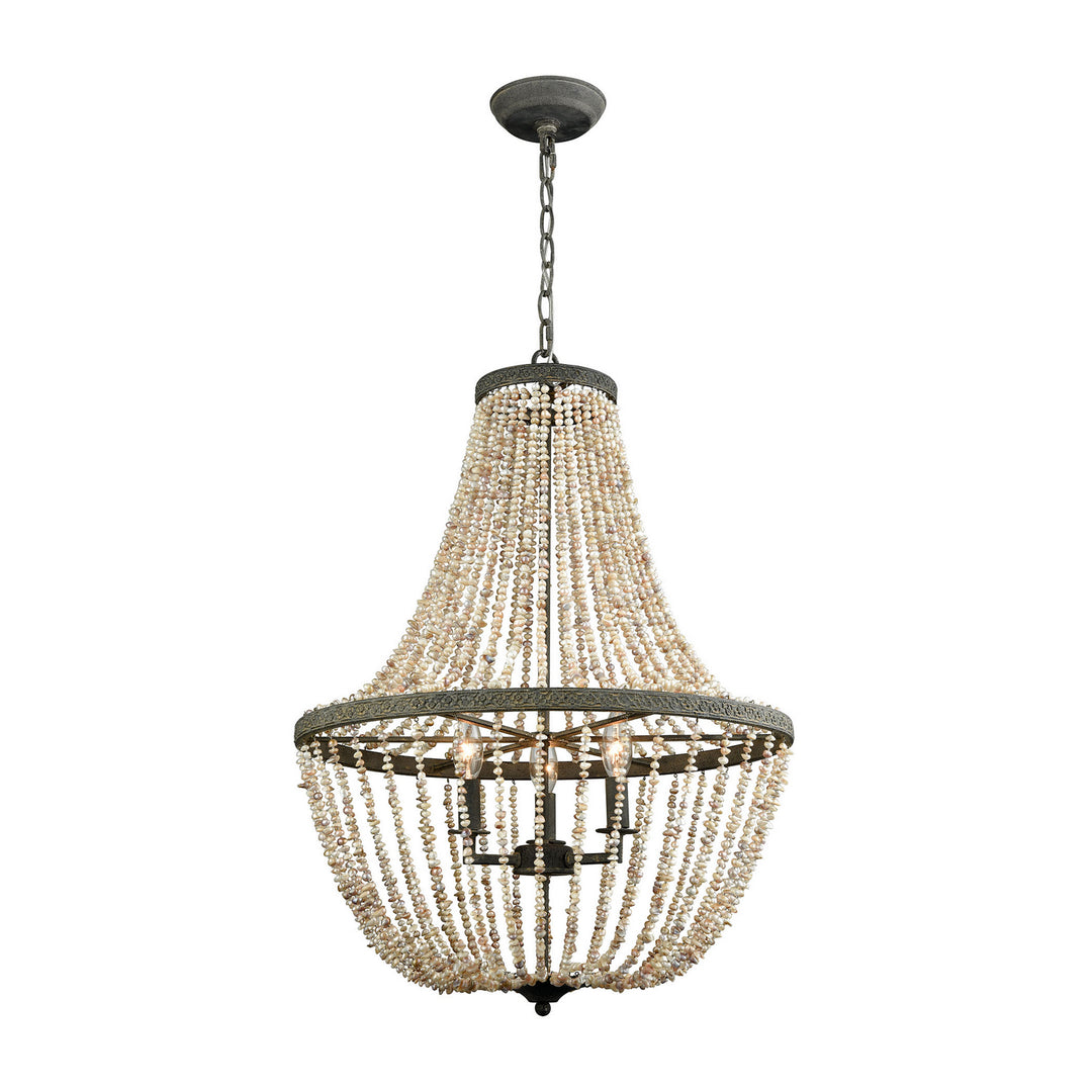 Elk Cotedes Basques D3307 Chandelier Light - Natural