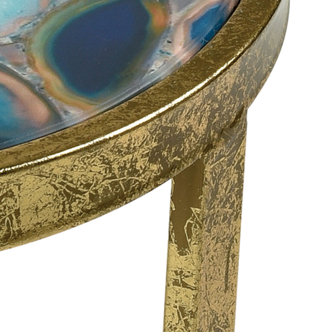 Elk Lighting 3138-291  Krete Furniture Blue Agate