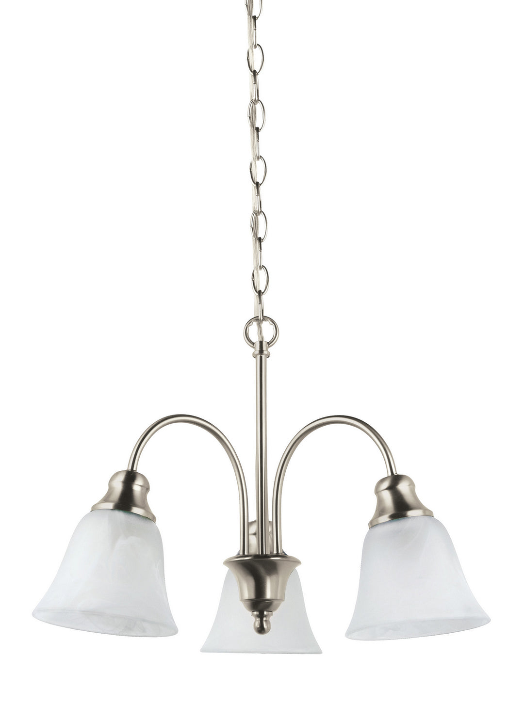 Visual Comfort Studio WINDGATE 35949EN3-962 Chandelier Light - Brushed Nickel